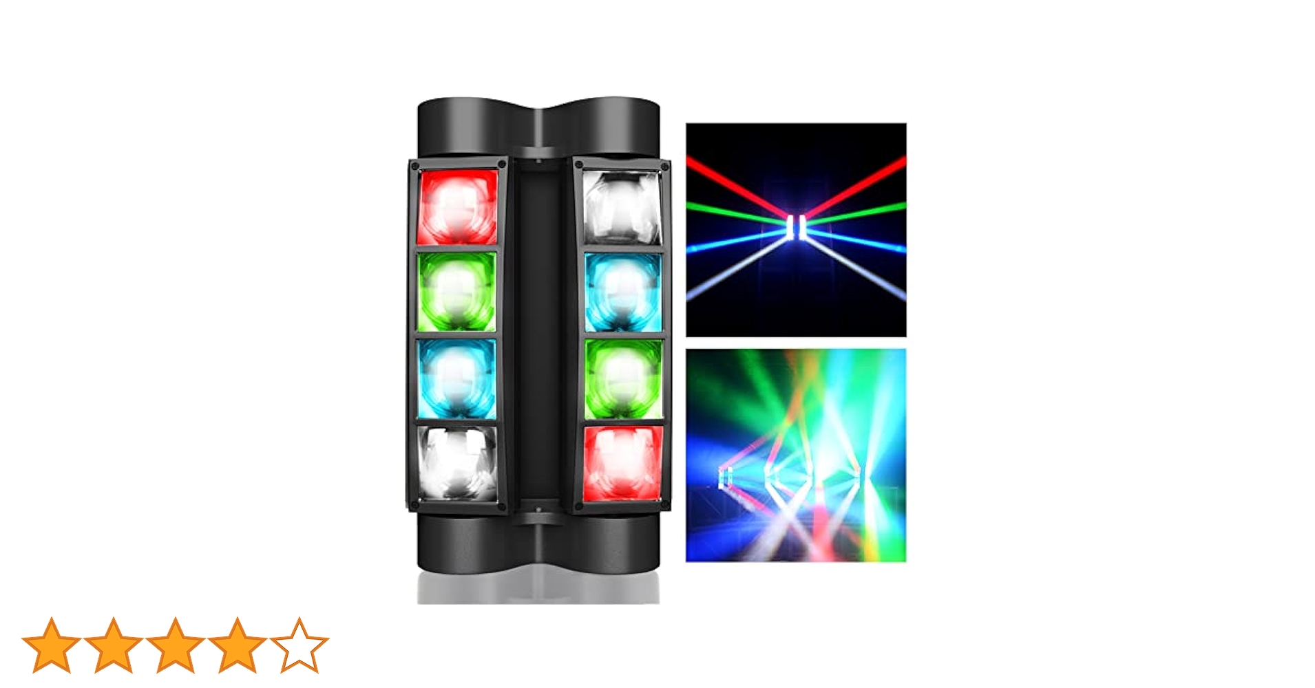 Amazon.co.jp: BETOPPER ムービングライト 8x3W RGBW LED 舞台